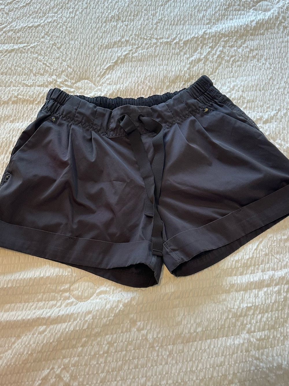 lululemon athletica Black Drawstring Athletic Shorts